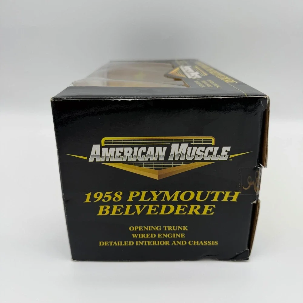ERTL 1958 Plymouth Belvedere Pistachio American Muscle Limited Edition 1:18